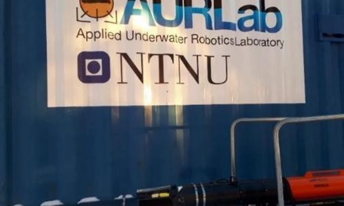 AUV-LAUV with the sensor installed 